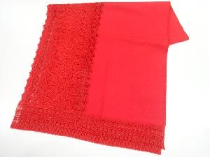 リサイクル　レース花模様ショール